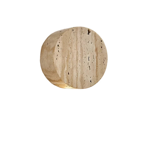 Natuursteen Wandlamp Elegant | Warm Licht voor Stijlvolle Binnenwandverlichting