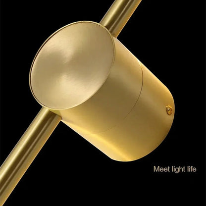 Nordic Lineaire LED Wandlamp | Minimalistisch Wandlicht Single en Double Line