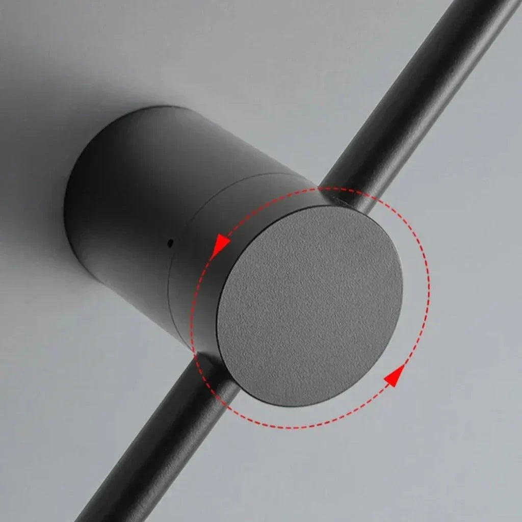 Nordic Lineaire LED Wandlamp | Minimalistisch Wandlicht Single en Double Line