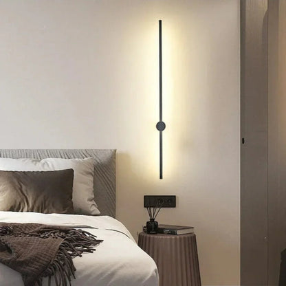 Nordic Lineaire LED Wandlamp | Minimalistisch Wandlicht Single en Double Line