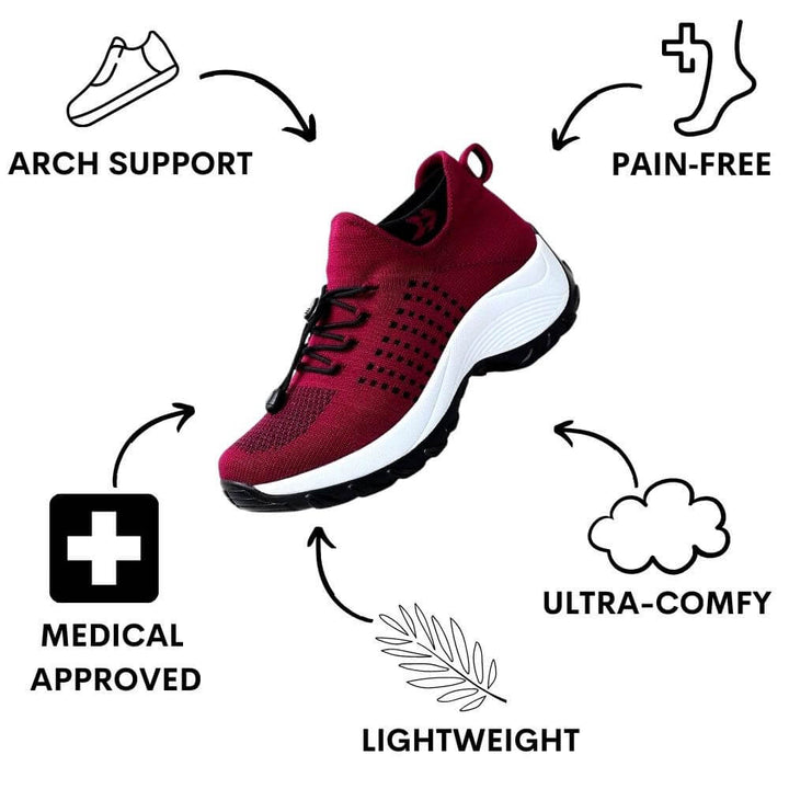 Orthopaedic Stretch Cushion Shoes for Women - Adaptive Comfort &amp; Support