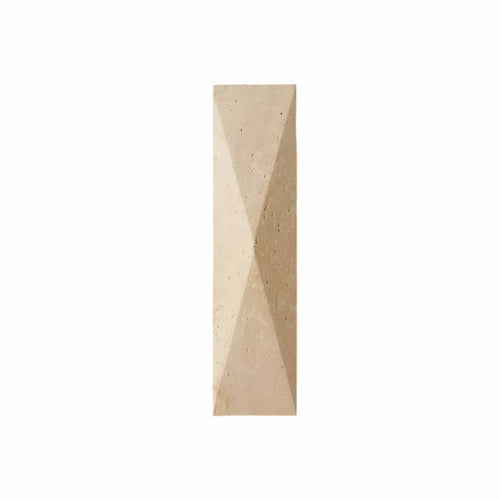 Travertin Wandlamp Elegant | Natuursteen Wandverlichting voor Woonkamer en Hal
