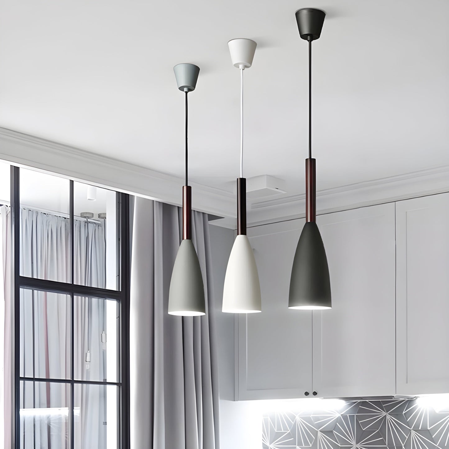 Scandinavische Hanglamp Hoogte Verstelbaar | Modern voor Keuken en Slaapkamer