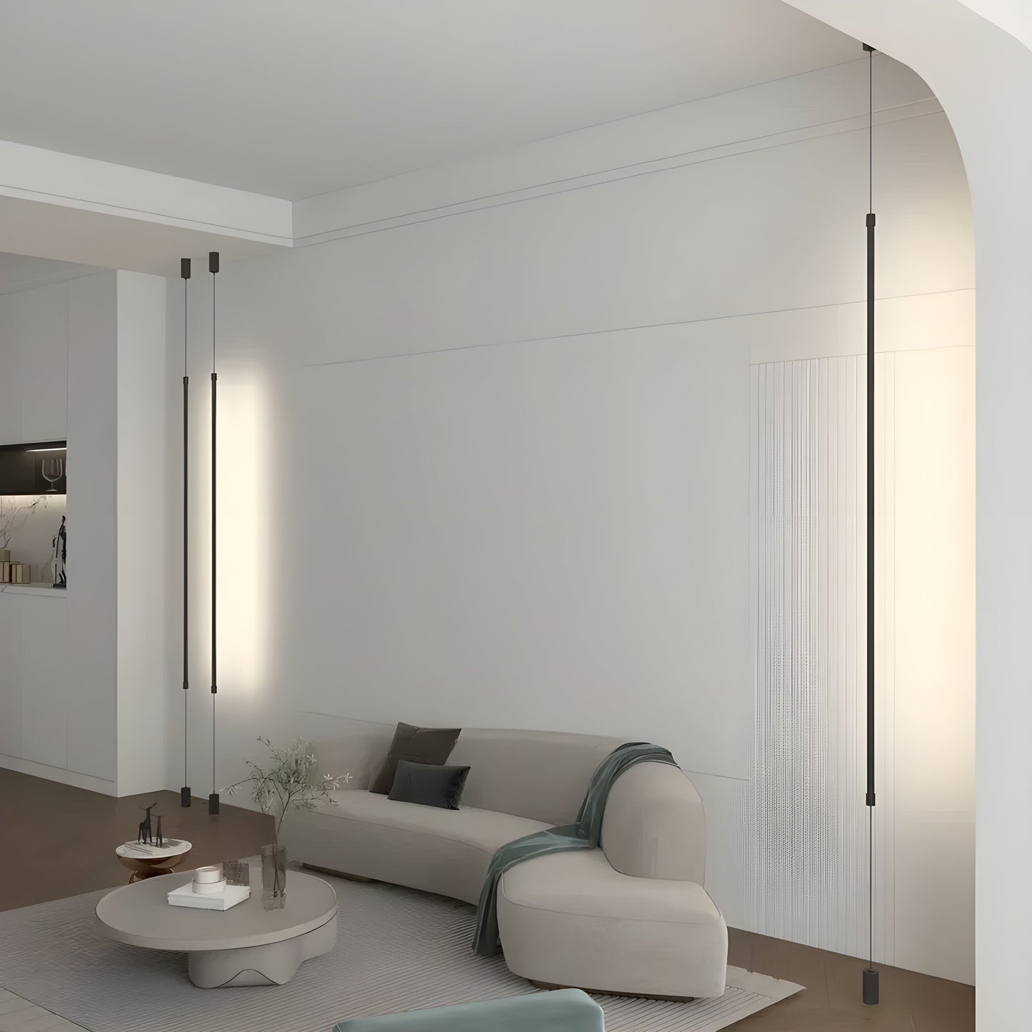 Slanke LED Vloerlamp | Minimalistisch Design voor Woonkamer en Slaapkamer