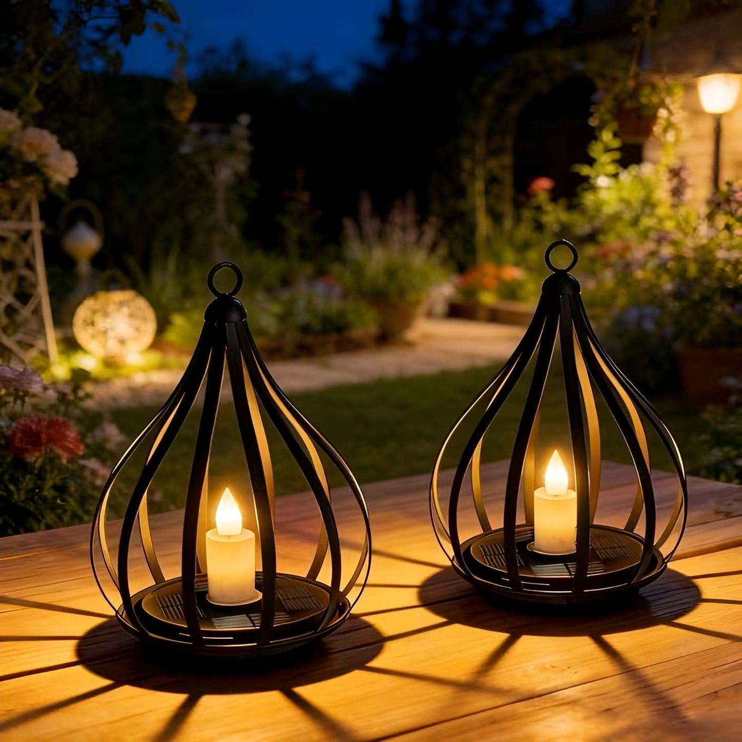 Solar Druppel Tuinlamp Decoratief | Weersbestendige Sfeerverlichting Buiten
