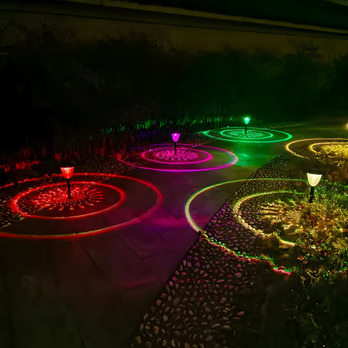 SunSphere Solar Tuinlampen Set 4 Stuks | Hoogwaardige Buitenverlichting
