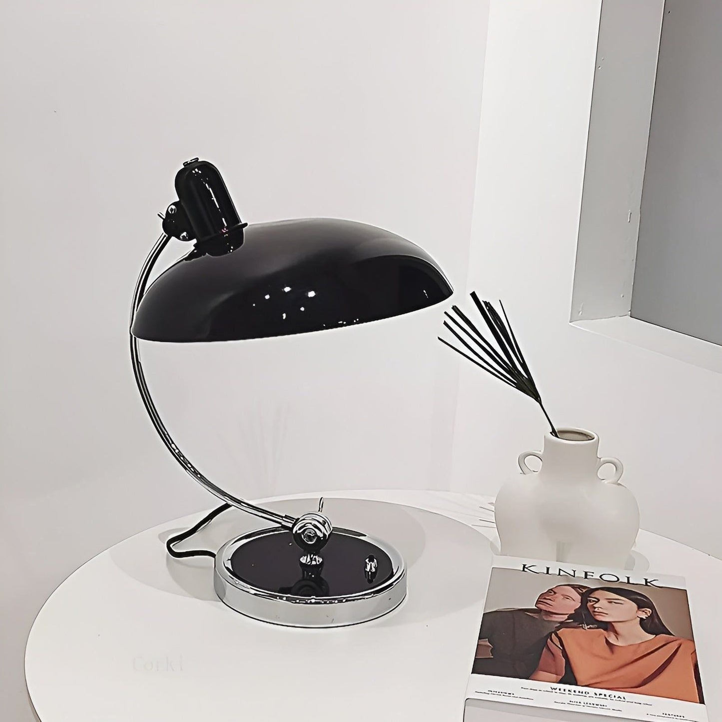 Scandinavische Tafellamp | Minimalistische Nachtlamp voor Slaapkamer en Bureau