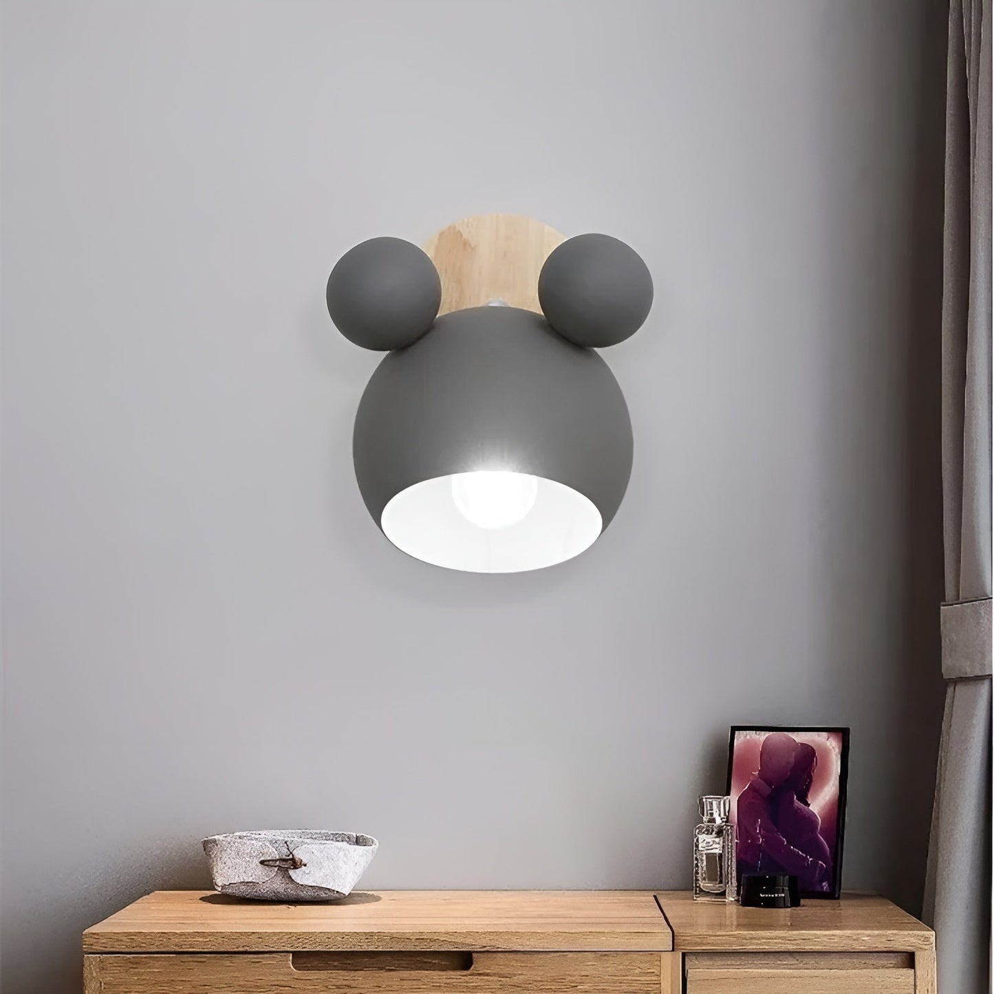 Mickey Design Wandlamp | Decoratief Modern voor Kinderkamer en Woonkamer