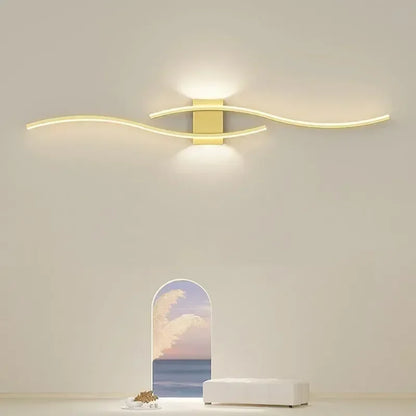Aurum Moderne Wandlamp met Dubbele Verlichting | Metaal voor Woonkamer en Eetkamer