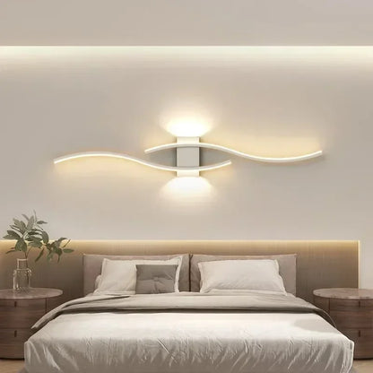 Aurum Moderne Wandlamp met Dubbele Verlichting | Metaal voor Woonkamer en Eetkamer