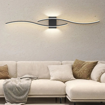 Aurum Moderne Wandlamp met Dubbele Verlichting | Metaal voor Woonkamer en Eetkamer