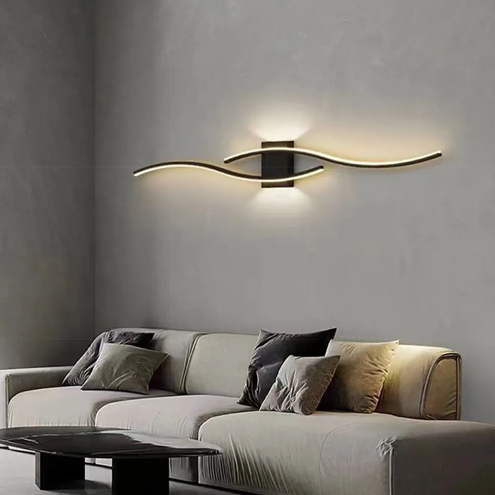 Aurum Moderne Wandlamp met Dubbele Verlichting | Metaal voor Woonkamer en Eetkamer