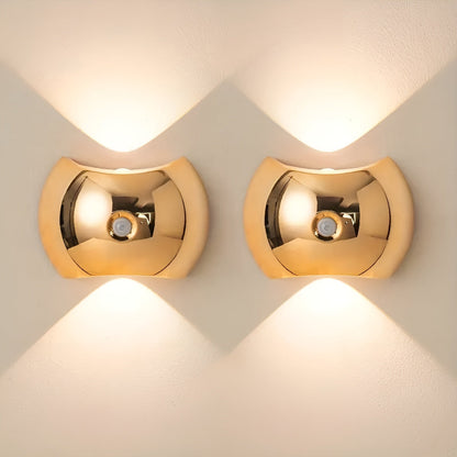 Wandlamp met Bewegingssensor | Duaal LED Licht Boven en Onder, Magnetisch en Draagbaar