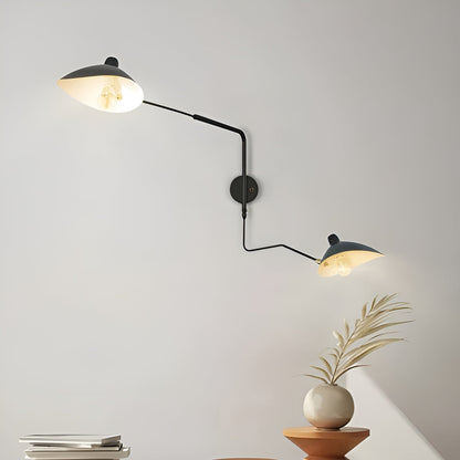 Wandlamp met Zwenkarm | Elegant Tijdloos Design voor Slaapkamer en Bureau