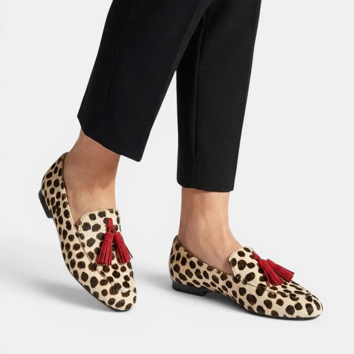 Ergoorthobeige — Ergonomic Leather Loafers With Comfortable Slip-On Orthopedic Design