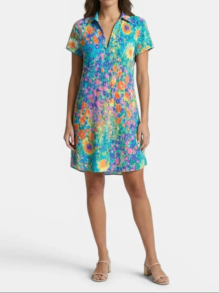 Roisin — Lightweight Cotton Maxi Dress For Elegant Bohemian Summer Living