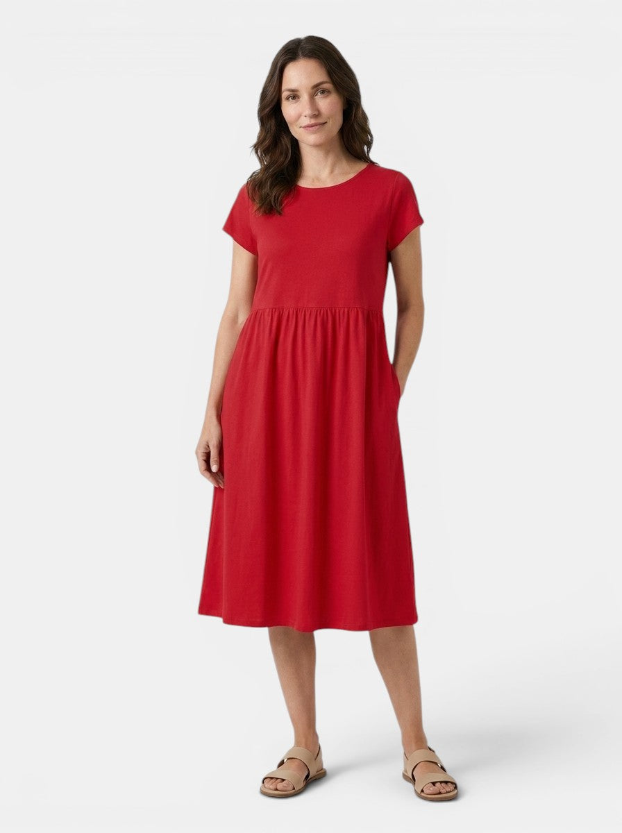 Beatrix — Soft Cotton Summer Dress With Relaxed Fit For Casual Everyday Wear