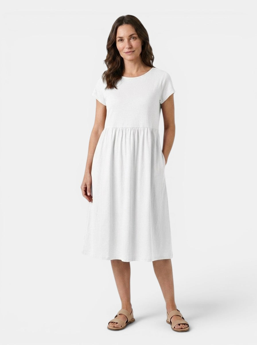 Beatrix — Soft Cotton Summer Dress With Relaxed Fit For Casual Everyday Wear