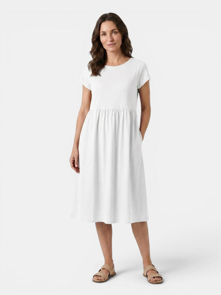 Beatrix — Soft Cotton Summer Dress With Relaxed Fit For Casual Everyday Wear