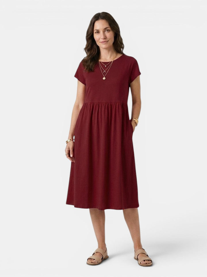 Beatrix — Soft Cotton Summer Dress With Relaxed Fit For Casual Everyday Wear