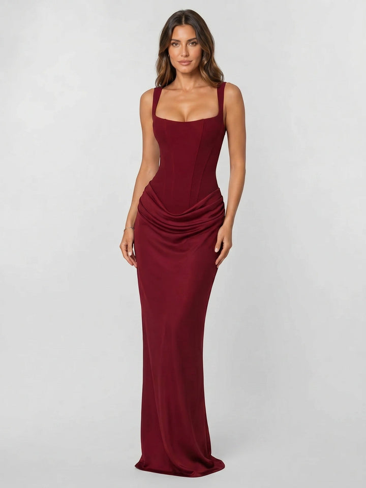 Raven — Stretchy Bodycon Dress With Sleek Backless Cocktail Design