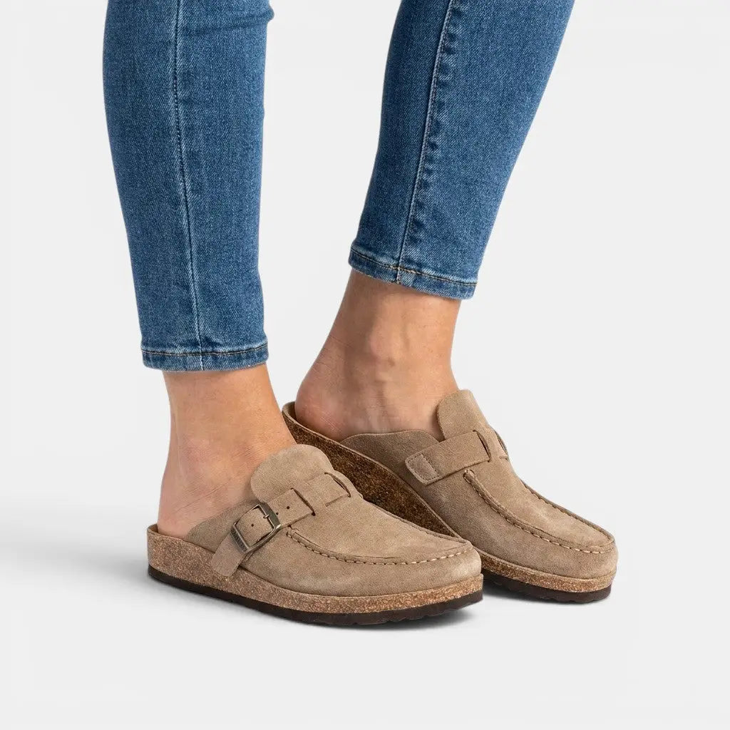 Buckleblack — Synthetic Slip-On Loafers With Chic Black Casual Buckle Detail Design