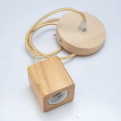 WoodGlow Italiaans Houten Hanglamp | Commerciële Kwaliteit voor Thuis en Horeca