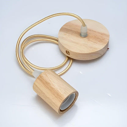 WoodGlow Italiaans Houten Hanglamp | Commerciële Kwaliteit voor Thuis en Horeca