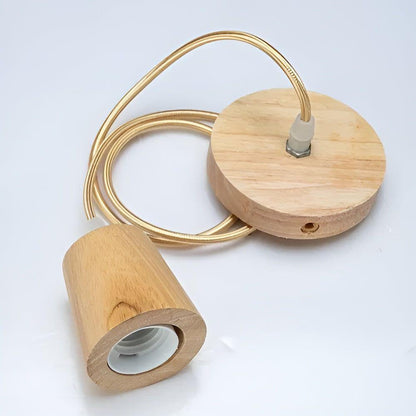 WoodGlow Italiaans Houten Hanglamp | Commerciële Kwaliteit voor Thuis en Horeca