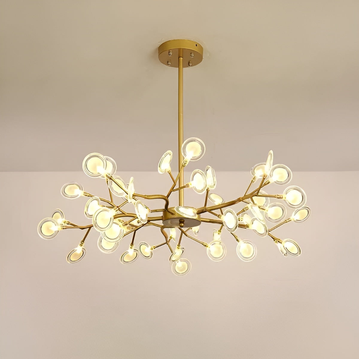 Takken Kroonluchter Firefly | Elegante Sfeerverlichting met Vuurvliegjes Effect