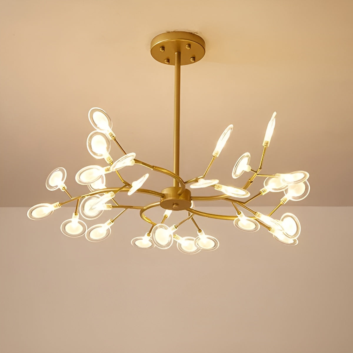 Takken Kroonluchter Firefly | Elegante Sfeerverlichting met Vuurvliegjes Effect