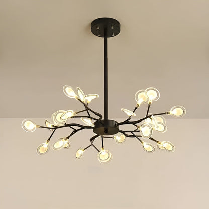 Takken Kroonluchter Firefly | Elegante Sfeerverlichting met Vuurvliegjes Effect