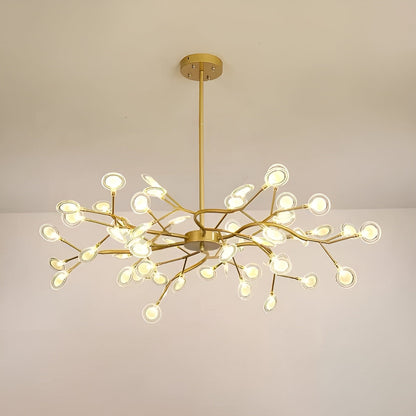 Takken Kroonluchter Firefly | Elegante Sfeerverlichting met Vuurvliegjes Effect