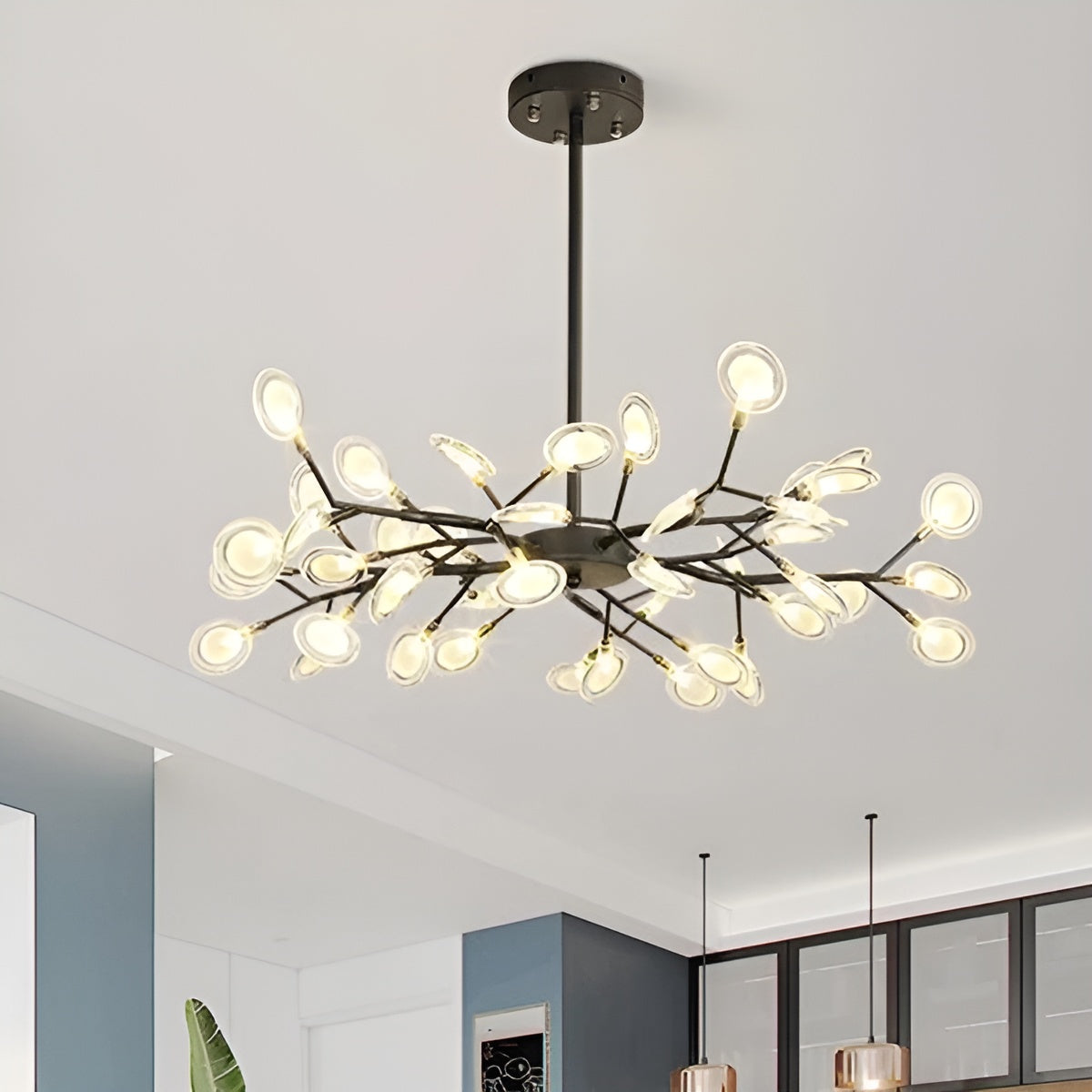 Takken Kroonluchter Firefly | Elegante Sfeerverlichting met Vuurvliegjes Effect
